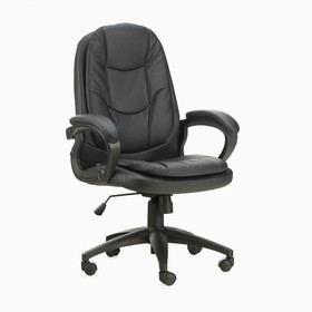 Кресло руководителя Клик мебель 6066, черное