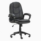 Кресло руководителя Клик мебель 6066, черное - Фото 2
