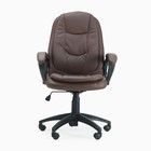 Кресло руководителя Клик мебель 6066, коричневое - Фото 2