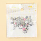 Фурнитура для бижутерии «Балерина», металл, 1,4 х 2 см, 15 шт (комплект 15 шт) - фото 22355690