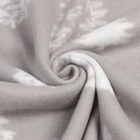 Плед новогодний Экономь и Я "Ёлочки" 150*180см, пл.160 г/м2, 100% п/э 9518110