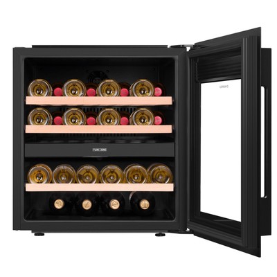 Винный шкаф встраиваемый MAUNFELD MBWC-92DM36, 3 полки,85 л, 36 бутылок