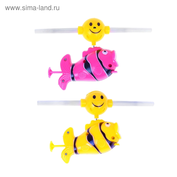 Вертушка световая "Рыбка", цвета МИКС - Фото 1