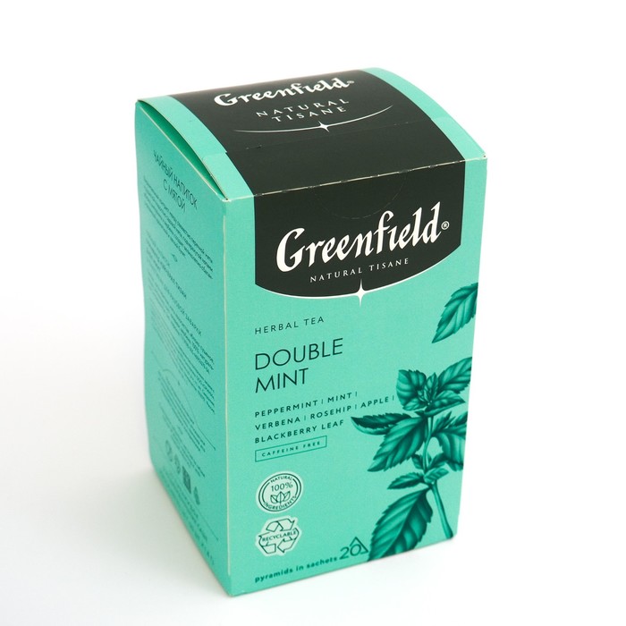 Greenfield double mint. Гринфилд natural tisane. Гринфилд Дабл минт. Гринфилд Double Mint. Greenfield чай Double Mint.