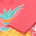 Толстовка для девочек, цвет коралловый, рост 134 см - фото 22355873