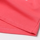 Толстовка для девочек, цвет коралловый, рост 134 см - фото 22355874