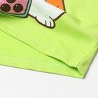 Толстовка детская, цвет салатовый, рост 116 см - фото 22355878