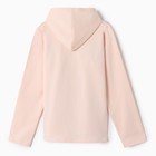 Толстовка для девочек, цвет бежевый , рост 152 см 9781895