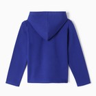 Толстовка для мальчиков, цвет тёмно-синий, рост 104 см - фото 22355922