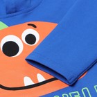 Толстовка для мальчиков, цвет синий, рост 104 см - фото 24292036