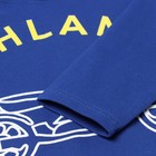 Толстовка для мальчиков, цвет тёмно-синий, рост 122 см - фото 22355972