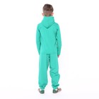 Толстовка для мальчиков, цвет зелёный , рост 146 см - фото 22356054