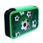 Пенал школьный, 2 секции, 12.5×20.5×4 см «Гол» - Фото 2