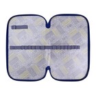 Пенал 2 секции, 125 х 205 х 40 мм, Calligrata 30П26/2 "Монстрики", ламинированный картон 9308196