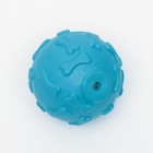 Мяч "Косточки", TPR, 6 см, синий - Фото 2
