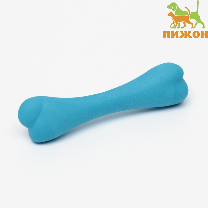 

Игрушка жевательная "Немалая кость", TPR, 16 см, синяя