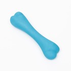 Игрушка жевательная "Немалая кость", TPR, 16 см, синяя - фото 6980690