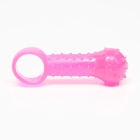 Игрушка-дразнилка для собак «Поймай меня!»,9.5 см, прозрачная, PP, розовая - Фото 4