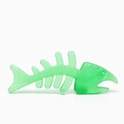 Жевательная игрушка для собак «Планктон» прозрачная, 12.5 см, PP, зелёная - Фото 2