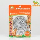 Биоошейник для собак от блох и клещей «ПИЖОН», 65 см, серый - Фото 1