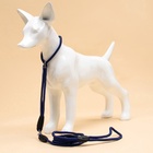 Ринговка для собак, 150×0.6 см, с вертлюгом, синяя, чёрная - Фото 7