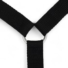 Поводок с универсальной ручкой-креплением, ширина 2.5 см, чёрный - Фото 5