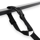 Поводок с универсальной ручкой-креплением, ширина 2.5 см, чёрный - Фото 8