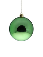 Ёлочные игрушки «Эстер», снежинки, шары новогодние, набор 6 шт., d=8 см, зелёный - Фото 4