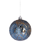 Ёлочные игрушки «Мадлен» капельки, шары новогодние, d=8 см, набор 3 шт., МИКС - Фото 5