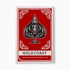 Карты игральные бумажные Gold Coast, 55 шт, 260 г/м2, красные, 5.7 х 8.7 см - Фото 3