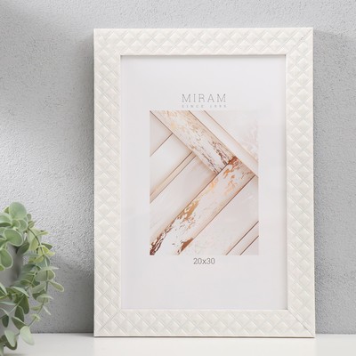 Фоторамка пластик "МИРАМ" 20х30 см, 642744-8