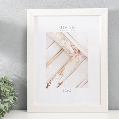 Фоторамка пластик "МИРАМ" 30х40 см, 642744-15