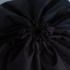 Сумка для обуви, болоньевый материал, цвет чёрный, 41х31 см - Фото 5