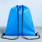 Сумка для обуви «ArtFox study», болоньевый материал, цвет голубой, 41х31 см - фото 6981289