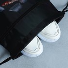 Сумка для обуви «DANGER», 2 секции, 41х31 см - Фото 6