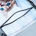 Мешок для обуви «Милый котик» (с карманом) 41×31 см - Фото 5