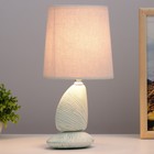 Настольная лампа "Парма" E14 40Вт бирюзовый 15,5х15,5х32 см RISALUX - Фото 2