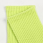 Носки, цвет салатовый, размер 25-27 - Фото 3