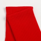 Носки, цвет красный, размер 23-25 - Фото 3
