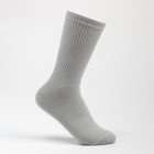 Носки, цвет светло-серый, размер 23-25 - фото 1920407