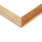 Рама для картин (зеркал) 40 х 40 см, профиль 37 х 18 мм, Emma, неокрашенное дерево (подходит для декорирования) - фото 22830660