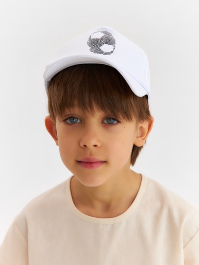 Кепка детская, белая, размер 54-56