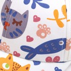 Бейсболка детская, цвет белый, р-р 52-54 - фото 24580501