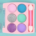 Детские тени для век с аппликатором, 6 цветов 9802398