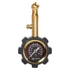 Манометр стрелочный Airline, металлический, 7АТМ, 40 мм обрезиненный с клапаном сброса PRO - Фото 1