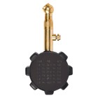 Манометр стрелочный Airline, металлический, 7АТМ, 40 мм обрезиненный с клапаном сброса PRO - Фото 3