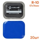 Пластырь кордовый Airline, радиальный R=10, 57×76 мм - Фото 2