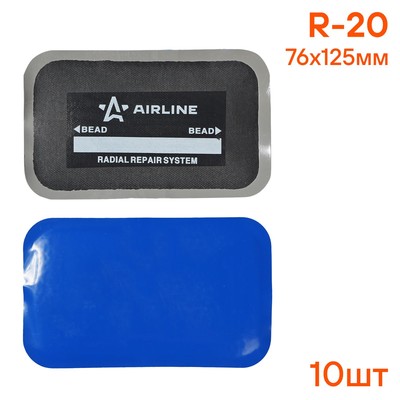 Пластырь кордовый Airline, радиальный R=20, 76×125 мм