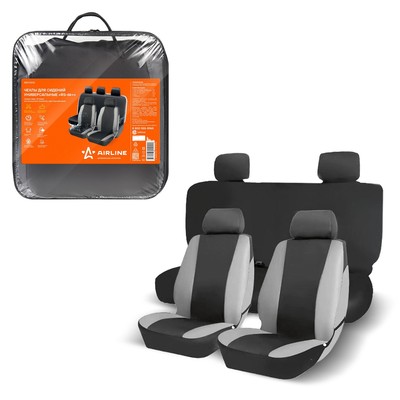 Чехлы для сидений универсальные Airline RS-6k+, влагозащитные, набор 8 предметов