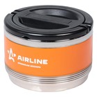 Термос Airline, ланч-бокс для еды с ручкой, нержавеющая сталь 304, 1 контейнер, 0.7 л - Фото 2